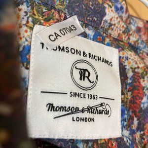 Thomson & Richards Floral Dress Shirt - L